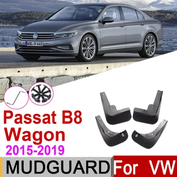 Mudflap Pre Volkswagen VW Passat B8 Vozeň Estate 2019~Blatník Mud Guards Splash Klapky Blatníky Príslušenstvo 2018 2017 2016