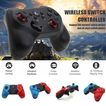 2020 Nové Bezdrôtové bluetooth Gamepads Switch Radič Ovládač Remote Controller Pro pre Nintendo Prepínač Podporuje Gyro