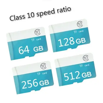 Micro SD Karty vysokorýchlostné Pamäťová Karta 1GB/2GB/4GB/ 8GB/16GB/32GB/64GB/128GB/256 GB/512 gb diskom Micro Tf Kariet Neutrálne Vysokej Kvality Pamäť