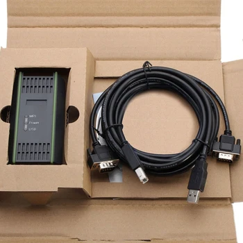 USB Kábel PC Adaptér 9Pin Male USB PLC Programovanie Stiahnuť Kábel Pre S7-200/300/MPI 6ES7972-0CB20-0XA0 PLC Programovanie Kábel
