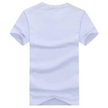 BINYUXD Zľavu nové módne letné tričko mužov o-krku bavlna pohodlné t-shirt Bežné tričko homme Krátky rukáv Tlač