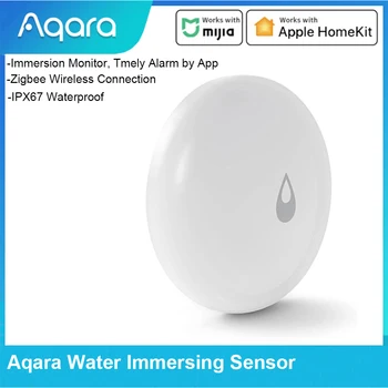 Pôvodné Aqara Vody, Ponorí Snímač Vody Detektor Úniku Zigbee IPX67 Vodotesný pre Inteligentné Domáce Práce Mijia APLIKÁCIU Apple HomeKit