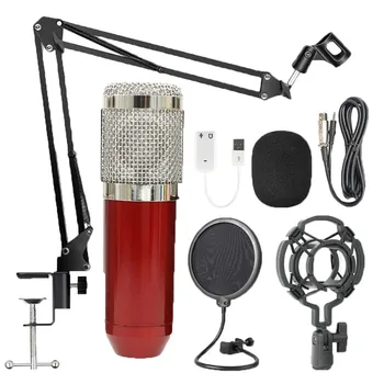 Profesionálne Bm 800 Kondenzátora Mikrofón s 3,5 Mm Káblové Bm-800 Karaoke BM800 Nahrávanie Mikrofón Na Počítači Karaoke KTV