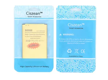 Ciszean 3x B800BC 4200mAh Zlato Náhradné Batérie Pre Samsung Galaxy Note3 Poznámka 3 III N9000 N9006 N9005 N900 N900A N7200 N9002
