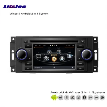 Auto Android Pre Jeep Grand Cherokee / Kompas / Veliteľ Rádio, DVD Prehrávač, GPS Nav Navigácie, Audio-Video, Stereo Systém