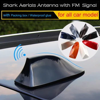 Univerzálny autorádio Shark Fin Anténa anténa Rádio FM Signálu, Konštrukcia Antény Antény Zosilňovač pre BMW/Honda/Toyota/Hyundai