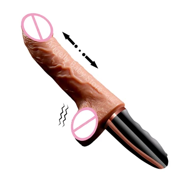 GaGu Kvality Realistické Dildo Vibrácií Super Silné Vibračné Veľký Penis S Rukoväť Pre Dospelých Vibrátor Sexuálne Hračky Pre Ženy Lesbičky