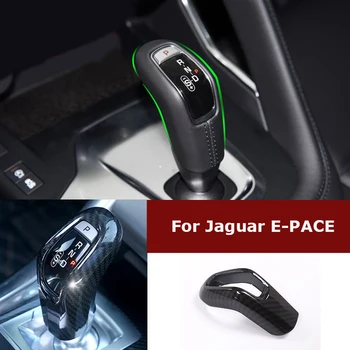 Carbon Fiber Jaguar E-TEMPO e-tempo ABS Interiérové Plastové Radenie Hlavu Krytie Výbava Auto Príslušenstvo