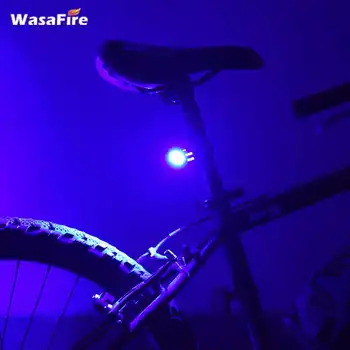 Wasafire Nepremokavé Kométa USB Nabíjateľné Požičovňa Vedúci Svetlo Vysoký Jas 4 Farby LED luz bicicleta