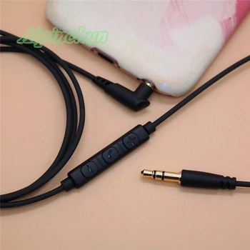3,5 mm do 3,5 mm, Ohýbanie Jack Audio AUX Kábel Kábel S Mic Radič pre Auto/Slúchadlá/Reproduktor pre iPhone Samsung Xiao