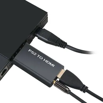 Prenosné na PS2 na kompatibilný s HDMI Audio Video Converter AV Adaptér kompatibilný s HDMI Kábel, TV-vysoká prosím konverziu videa