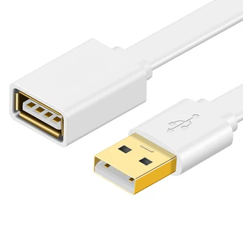 Predlžovací kábel USB mužov a žien 0,5 m do 1,5 m, 2 m usb2.0 počítač U diskov myši predlžovací kábel
