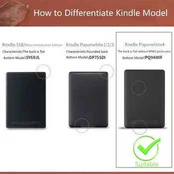 Magnetické Smart Case pre Amazon Kindle Paperwhite 4 Coque Ultra Tenký eReader Kryt pre Kindle Paperwhite4 s Auto Wake/režimu Spánku