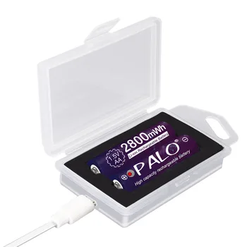 Palo 1-16pcs 1,5 V AA Nabíjateľné Batérie 1,5 V Li-ion Lithium Polymer Vopred nabité batérie typu AA 2A Batériu Konštantným Napätím pre Hračky, Fotoaparát