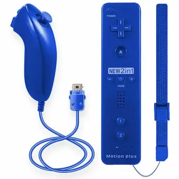 Pre Nintendo Wii /Wii U 2-v-1 Bezdrôtový Diaľkový ovládač Bluetooth Ovládač Joypad Radič Motion Control Gamepad Radič