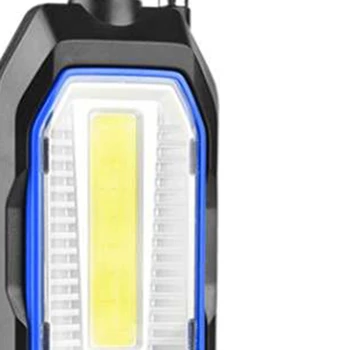 Nové Dobíjacie USB LED Baterka Pracovné Svetlo Lampy Led netic Pochodeň Podporu Stojan Otočný Hák pre Kempovanie Workshop Auto Repai