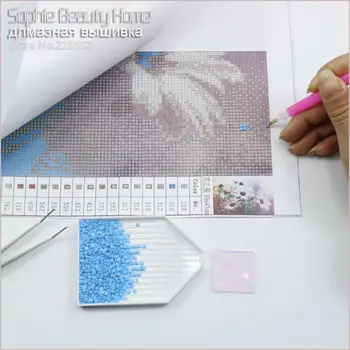 2018 Reálne Obmedzené Európe Živice Diamond Výšivky Diy Maľovanie Cross Stitch Súpravy Mozaiky Crystal Rio Ara Korálky Vyšívanie