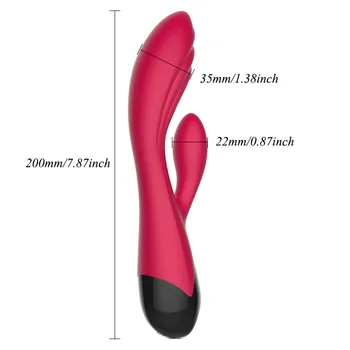 Králik G-Spot Vibrátor Stimulátor Klitorisu Duálny Vibrátor Čarovná Palička Masážne Dildo Vibrátor Sexuálne Hračky Pre Ženy, Dospelých Produkt