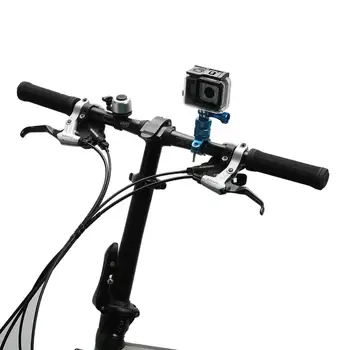 Horúce Požičovňa Riadidlá Sedlovka Svorka Mount pre GoPro Hero 1/2/3/3+/4 Kamery Motocykel, jazda na Bicykli Rukoväť Držiak Príslušenstva