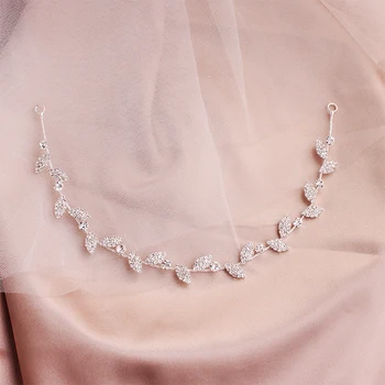 Miallo 2019 Najnovšie Módne Crystal Listy Čelenky Svadobné Doplnky Do Vlasov Ženy, Svadobné Vlasy, Šperky Headpieces