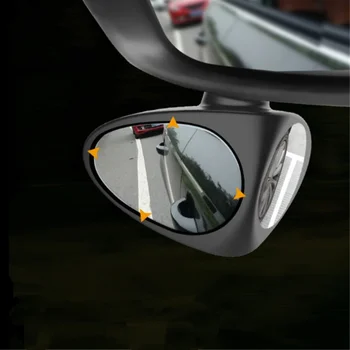 1pcs koleso automobilu Blind Spot Zrkadlo pomocné spätné zrkadlo na Renault clio megane 2 3 toaletný renault Scénické Sandero Captur