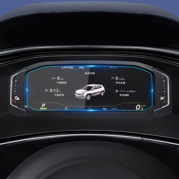 Pre Volkswagen VW Tiguan Atlas 2018 2019 2020 Tvrdeného Skla vodičov na Obrazovku Film Auto Panel Monitor Nálepky