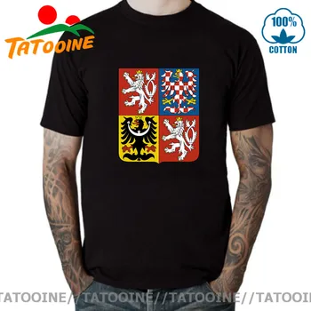 Tatooine, Vintage erbom česká Republika T shirt mužov Retro českej Orol T-shirt českej Pride Tričko Vlasteneckej darček Tees