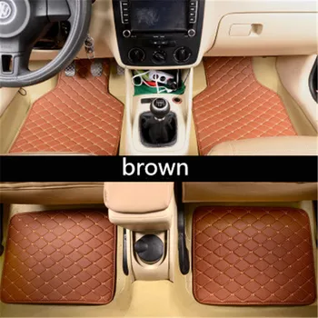 Auto rohože Pre bmw f10 x5 e53 e70 x4 f11 x3 e83 x1 f48 e90 x6 e71 f34 e70 e30 nepremokavé príslušenstvo auto koberec