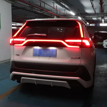 Auto LED zadné svetlá Pre Toyota RAV4 2019 2020 Zálohy svetiel Brzdové Svetlo, Zadný Nárazník Dekorácie Reflektor Auto Lampa