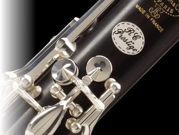 Doprava zadarmo Hudba Milovník Klub Bakelite Bb Clarinets RC PRESTÍŽ Veľkých Profesionálne Clarinets Strieborné Pozlátené Kľúče 17 Tlačidlá