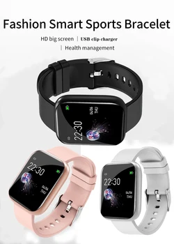 I5 Smart Hodinky Športové Krokomer Srdcovej frekvencie Monitorovanie Krvného Tlaku Mužov a Žien Smartwatch Pre iPhone Huawei Telefón PK W4 D20