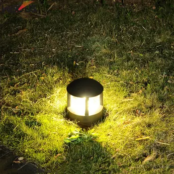 Nový Štýl Vodotesný LED Záhrade Trávnik Lampa Moderné Hliníkové Pilier Svetlo Vonkajšie Nádvorie villa krajiny trávnik obrube svetlo