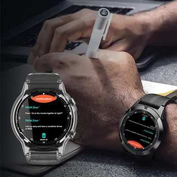 2020 Nové Lokmat TK04 GPS Smart Hodinky Krvného Tlaku, Tepovej frekvencie Nepremokavé Športové Smartwatch Volanie Funkcie Pre Android iOS