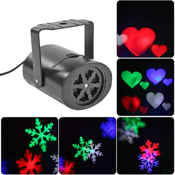 Vianočné Vzor Pohybujúce sa LED Karty Laserový Projektor Svetlo Krajiny Vnútorné Strany Vianoce, Halloween Dekorácie, Lampy