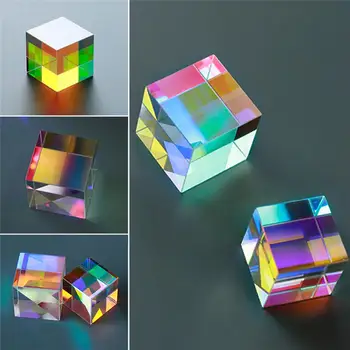 Optické Sklo X-cube Dichroickým Cube Design Kocka, Hranol RGB Senzory Splitter Vzdelávacie Darček Trieda Fyziky Vzdelávacie Hračka