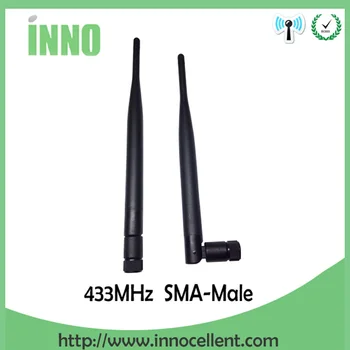 5 ks 433Mhz Antény SMA Samec Konektor 5dbi 433 MHz antenne 433m nepremokavé smerová anténa Wireless Repeater Lorawan Emeter