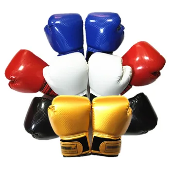 1 Pár Vysoko Kvalitných Dieťa Boxerské Rukavice Deti Tréning Bojových Muay Thai tréning s neútočícím súperom Dierovanie Kickbox Priedušná PU Rukavice bez Prstov