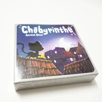 Nové Chabyrinthe Dosková Hra plná anglická verzia pre domáce strany dospelých Financovania Rodiny hracie karty hry 43 karty