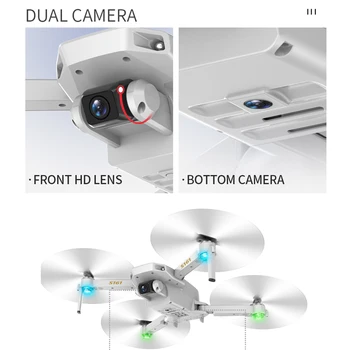 Nové Bezpilotné S1614k HD Dual Objektívom 1080P WIFI Fpv Drone Visual Polohy Vysoké náklady na Údržbu Vojak A Kamera Rc Quadcopter