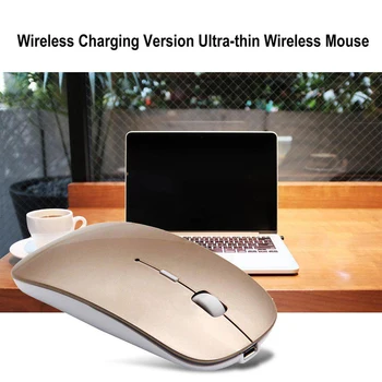 2.4 G Bezdrôtové Nabíjanie Nabíjateľných Myš Ultra-Tenké Tichý Vypnúť Office Notebook Myší Opto-elektronických Pre PC, notebook
