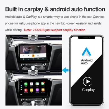 Auto Rádio Multimediálny Prehrávač Pre VW Passat b8-2020 2Din Android 10.0 Autoradio s GPS Navigácie magnetofón DSP IPS Headunit