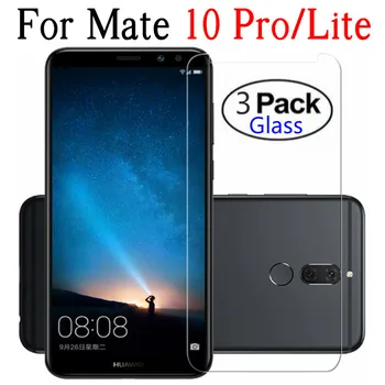 3 Pack Mate 10 Pro Ochranné Sklo Pre Huawei Mate 10 Lite Screen Protector Ochrany pre Huawei Mate 10Light Tvrdeného Film