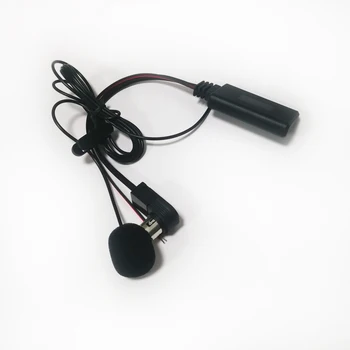 Biurlink 150 CM Handsfree Telefónny Hovor Mikrofón MIC Adaptér Štýl Auto Stereo Bluetooth, Aux Kábel pre JVC Alpine Ai-net Zásuvky