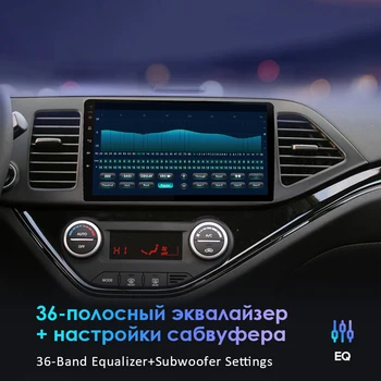 EKIY 8Core 4G LTE IPS DSP Android 9.0 Pre Hyundai IX45 Santa Fe Roky 2013-2017 Auto Rádio Multimediálny Prehrávač, GPS Navigáciu Stereo DVD