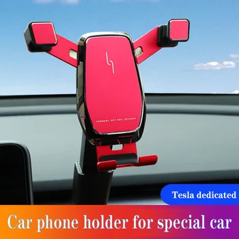 Vhodné pre Tesla model 3 mobilný telefón majiteľa bezdrôtové nabíjanie auto so špeciálnymi odvzdušňovací doplnky pre dekoráciu