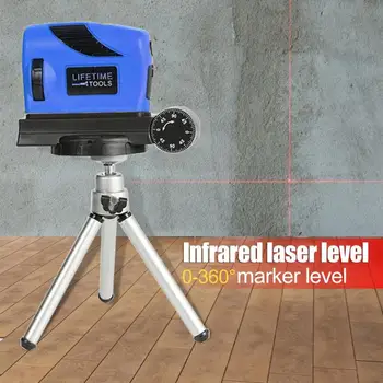 Bod/Riadok/Cross/Laser Úrovni 360 Stupňov, Rotačné Lomka Funkčné Vertikálne Infračervené Laserové Merača Úrovne Laserového Úrovni Nástroja