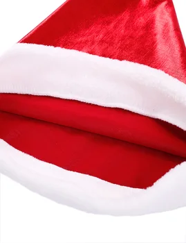 Ženy Dospelých Hot Santa Babe Sexy Kostým Vianočné Fantázie Cosplay Biela Flanelové Zdobené Hornej a Šortky s Klobúk Bezprstové Rukavice