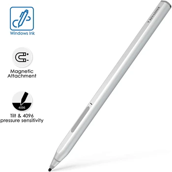 Zliatina hliníka Aktívne Tablet Stylus Pen Povrchu Pera Na Povrch Pro 5 Pro 4 Pro 3 Povrchu Ísť s 4096 Tlak Citlivosť