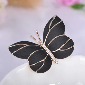 Funmor Luxusné Motýľ Brošňa Crystal Kolíky Ženy, Dievčatá Šaty Windbreaker Šatku Dekorácie, Šperky Strany, Svadobné Ozdoby, Darčeky