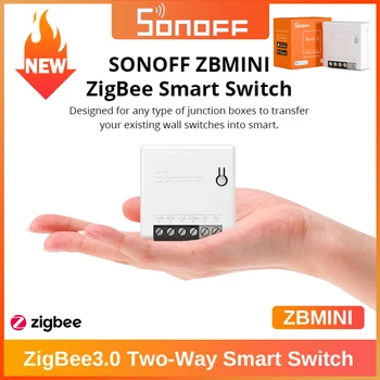 SONOFF ZBMINI Zigbee 3.0 obojsmerná Smart Switch APLIKÁCIU Diaľkové Ovládanie Práce S eWeLink Podporu SmartThings Hub Alexa Domovská stránka Google